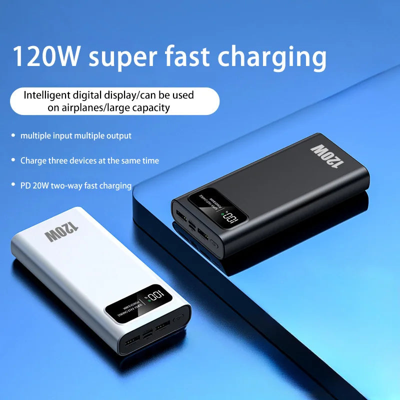 Xiaomi 200000mAh 120W Power Bank Super Fast Charging Battery